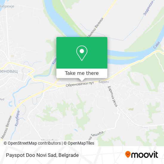 Payspot Doo Novi Sad map