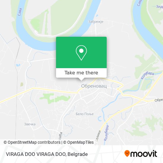 VIRAGA DOO VIRAGA DOO map