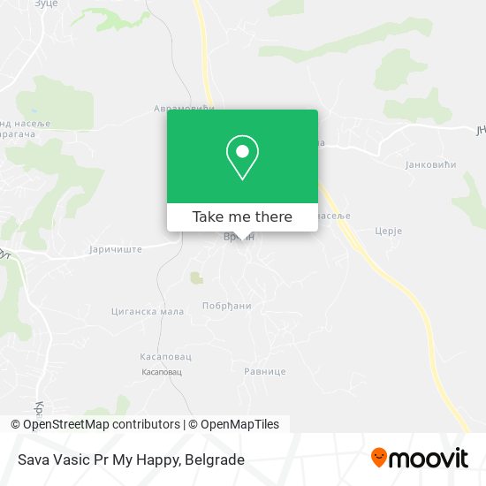 Sava Vasic Pr My Happy map