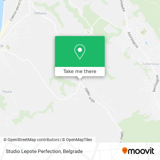 Studio Lepote Perfection map