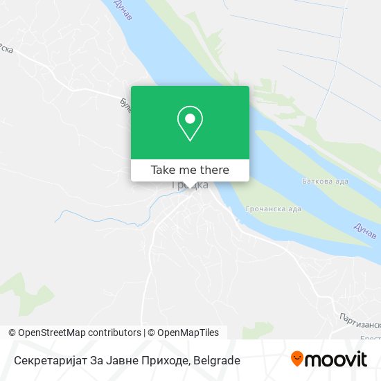 Секретаријат За Јавне Приходе map