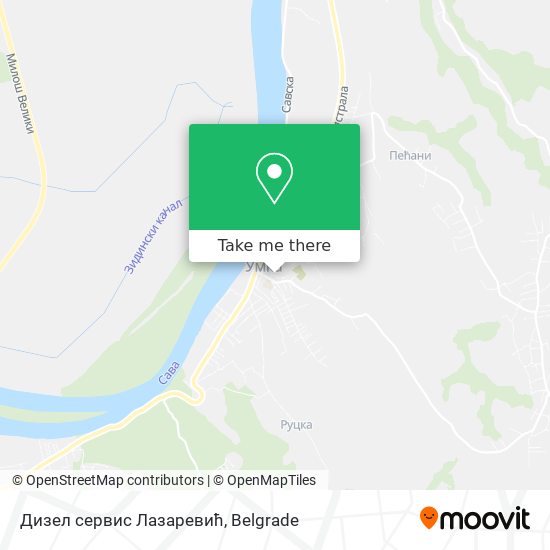 Дизел сервис Лазаревић map