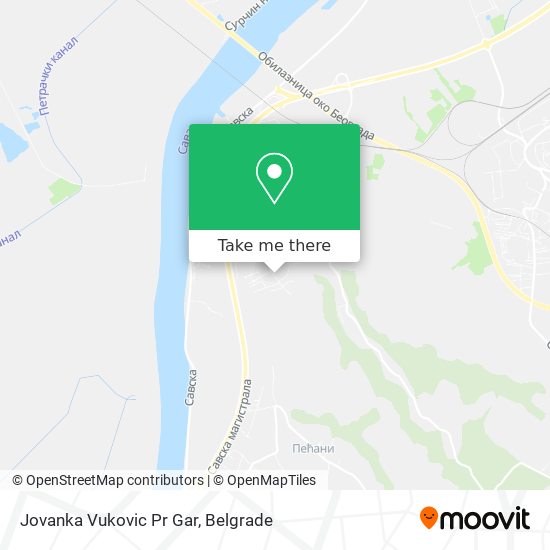 Jovanka Vukovic Pr Gar map