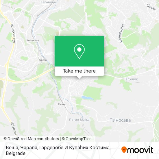 Веша, Чарапа, Гардеробе И Купаћих Костима map