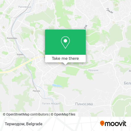 Термодом map