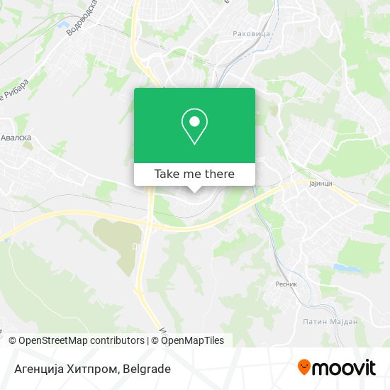 Агенција Хитпром map