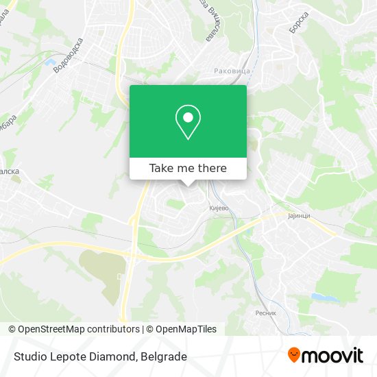 Studio Lepote Diamond map