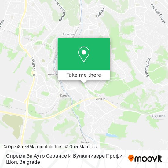 Опрема За Ауто Сервисе И Вулканизере Профи Шоп map