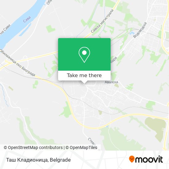 Таш Кладионица map