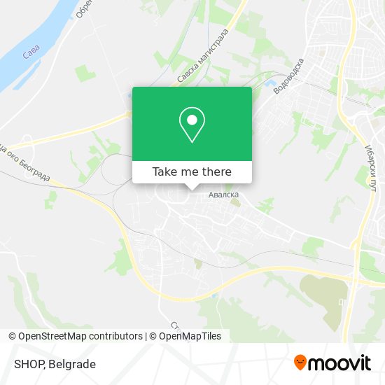 SHOP map