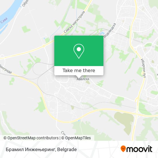 Брамил Инжењеринг map