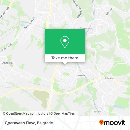 Драгачево Плус map