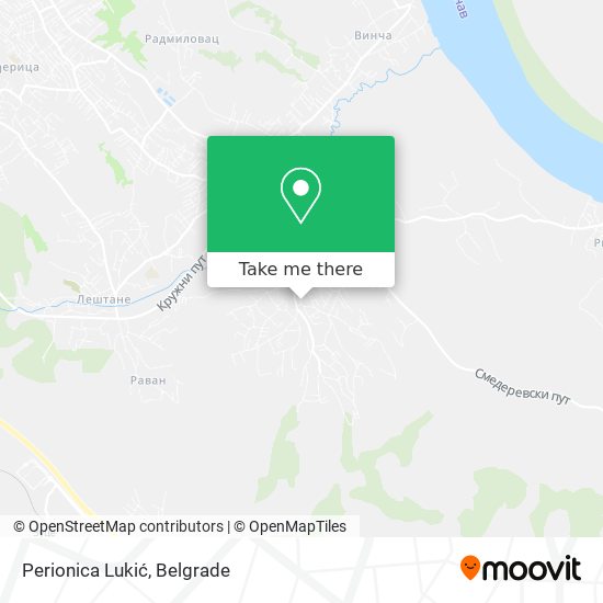 Perionica Lukić map