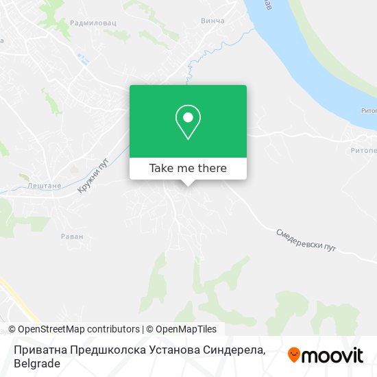 Приватна Предшколска Установа Синдерела map