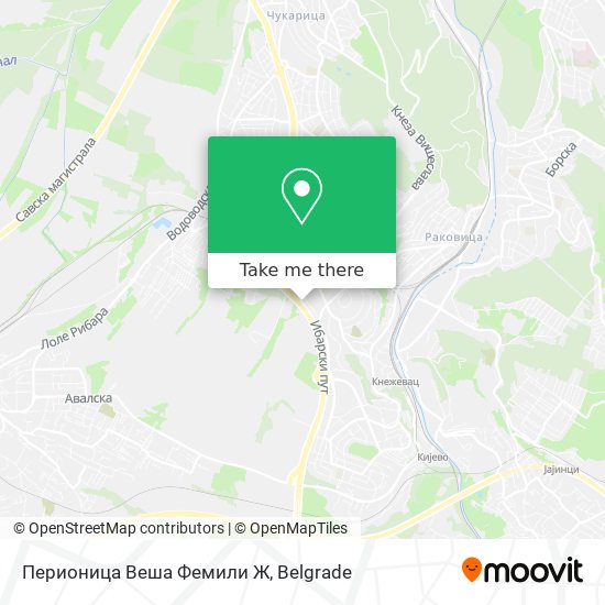 Перионица Веша Фемили Ж map