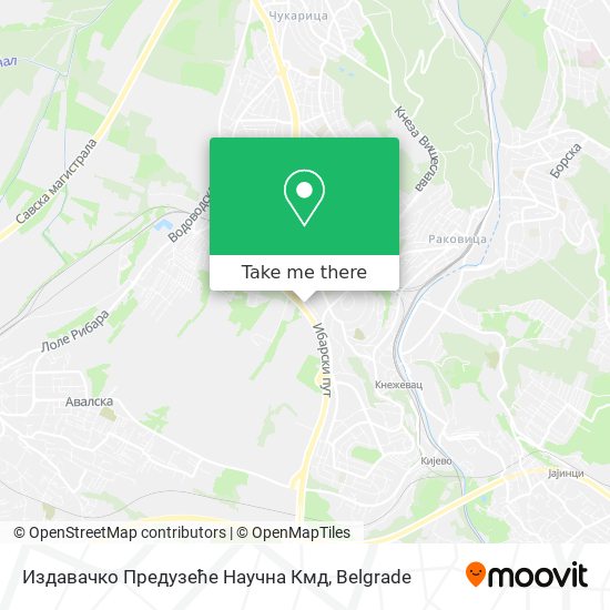 Издавачко Предузеће Научна Кмд map