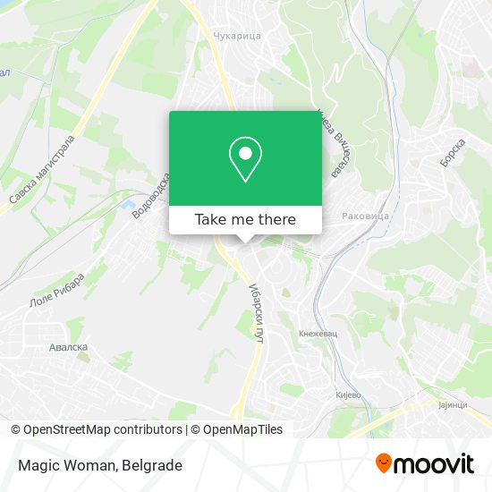 Magic Woman map