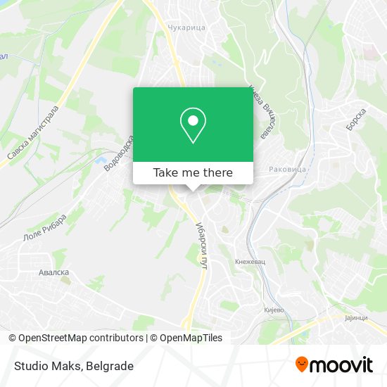 Studio Maks map