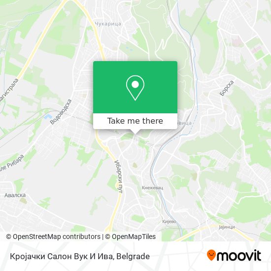 Кројачки Салон Вук И Ива map