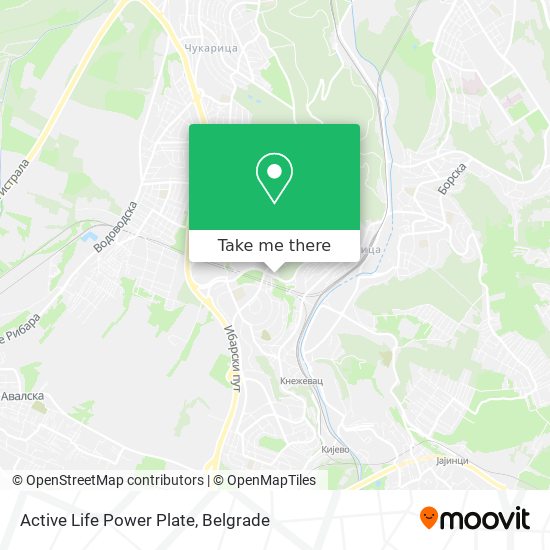 Active Life Power Plate map