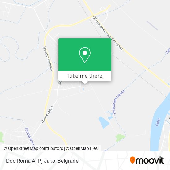 Doo Roma Al-Pj Jako map