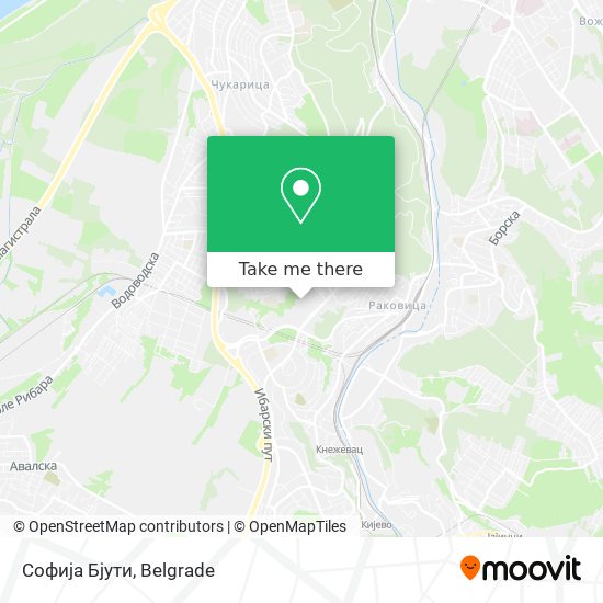 Софија Бјути map