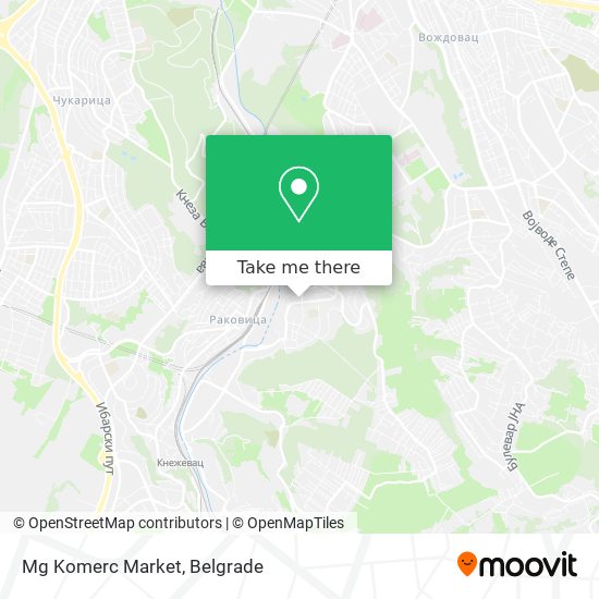 Mg Komerc Market map