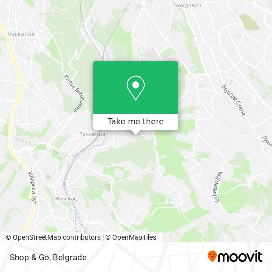 Shop & Go map