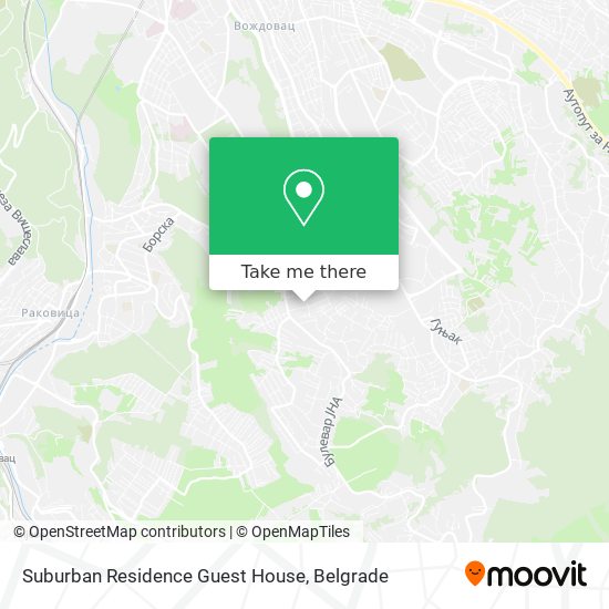 Suburban Residence Guest House map