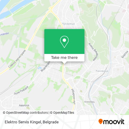 Elektro Servis Kingel map