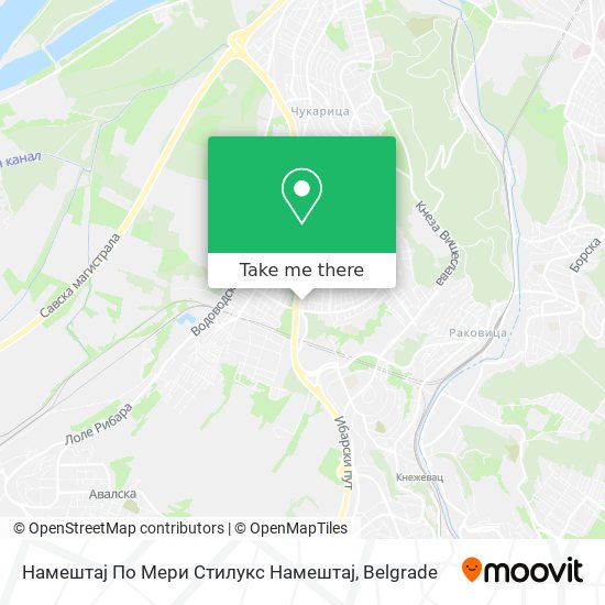 Намештај По Мери Стилукс Намештај map