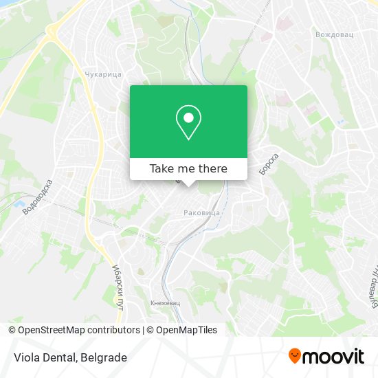 Viola Dental map