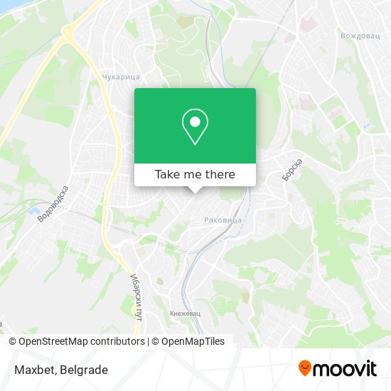 Maxbet map