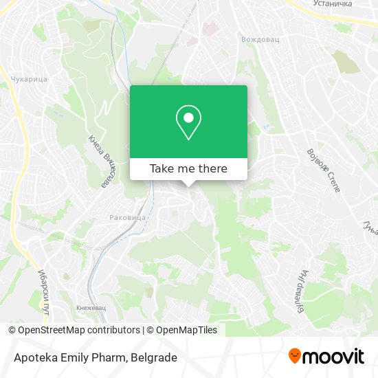 Apoteka Emily Pharm map