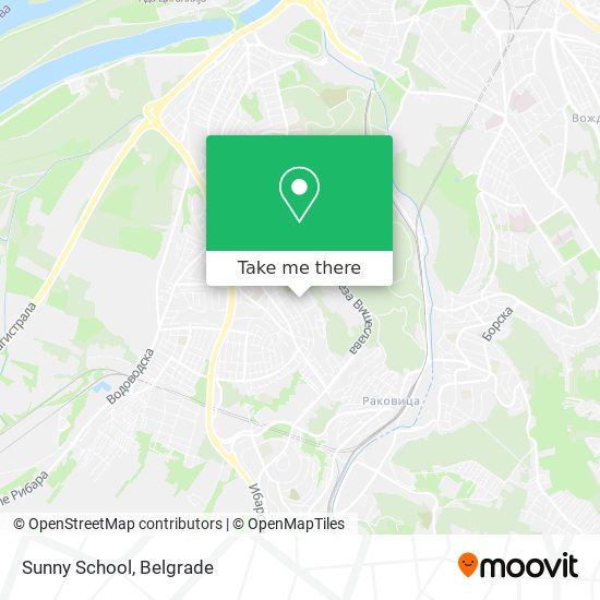 Sunny School map