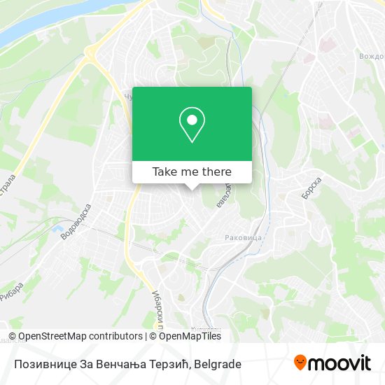 Позивнице За Венчања Терзић map