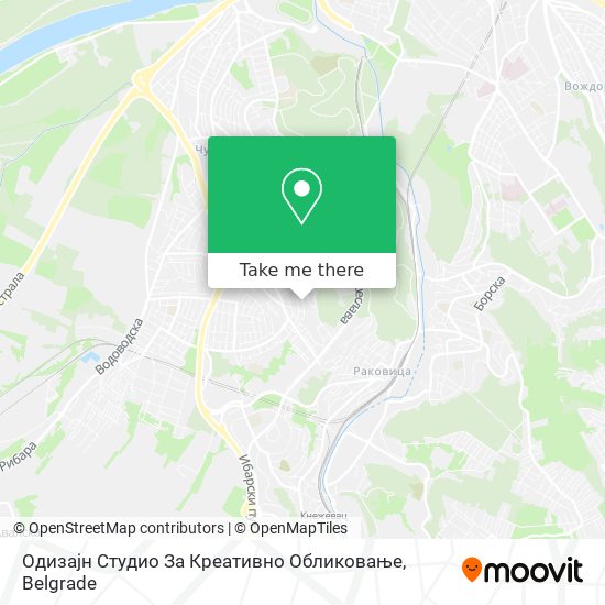 Одизајн Студио За Креативно Обликовање map