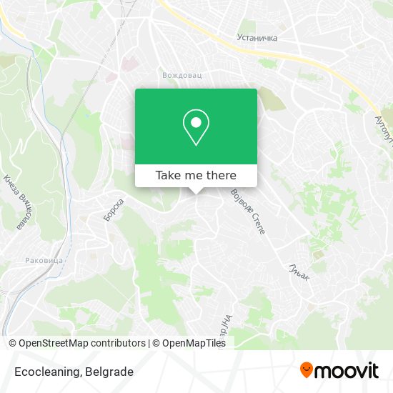 Ecocleaning map