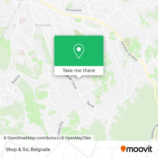 Shop & Go map