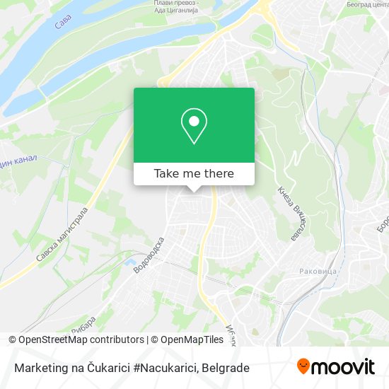 Marketing na Čukarici #Nacukarici map