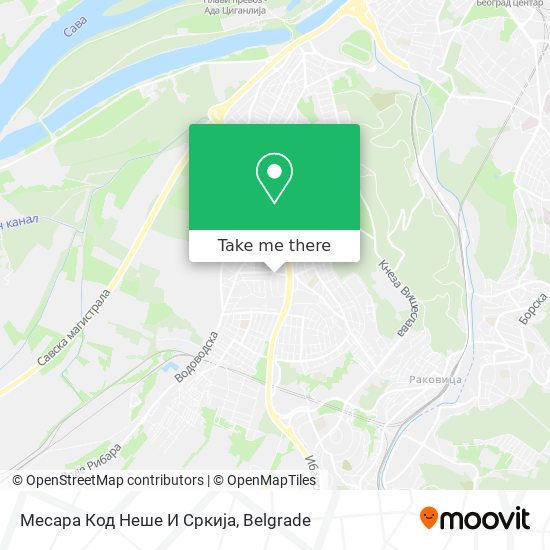 Месара Код Неше И Сркија map