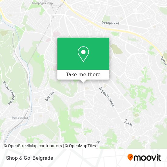 Shop & Go map