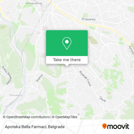 Apoteka Bella Farmaci map