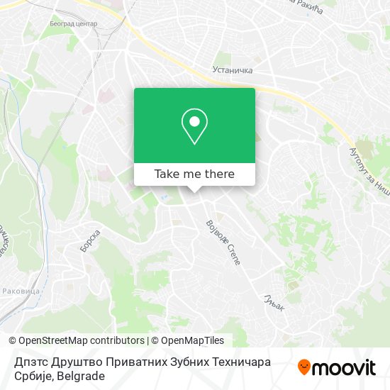 Дпзтс Друштво Приватних Зубних Техничара Србије map