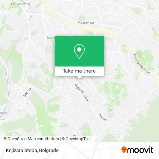 Knjizara Stepa map