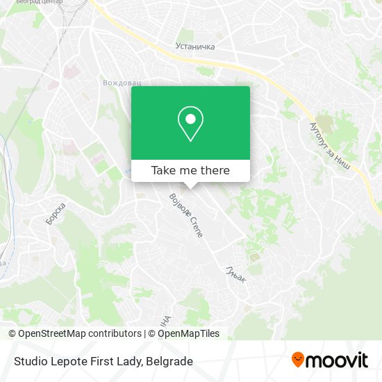 Studio Lepote First Lady map