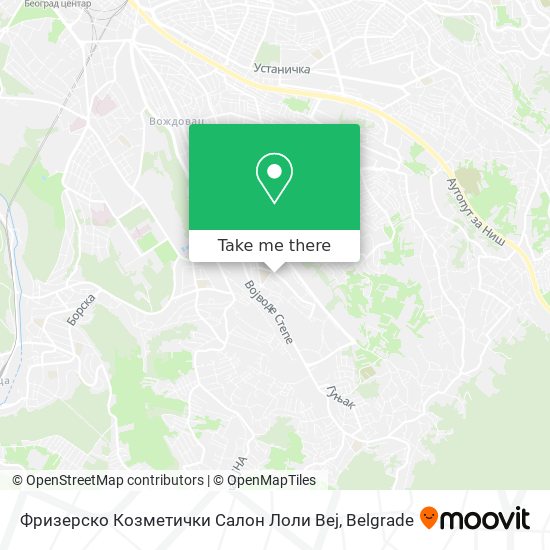 Фризерско Козметички Салон Лоли Веј map