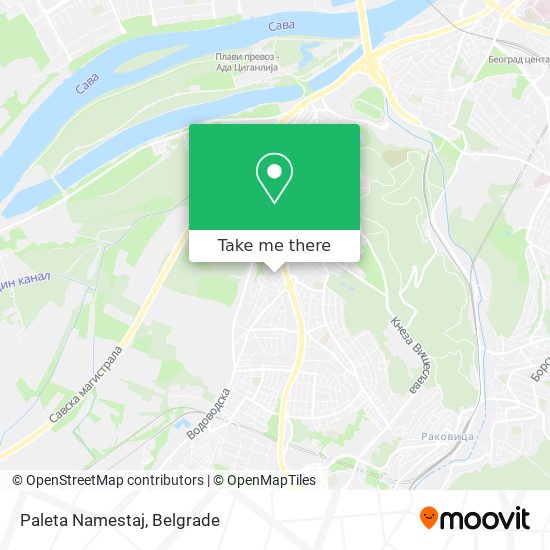 Paleta Namestaj map