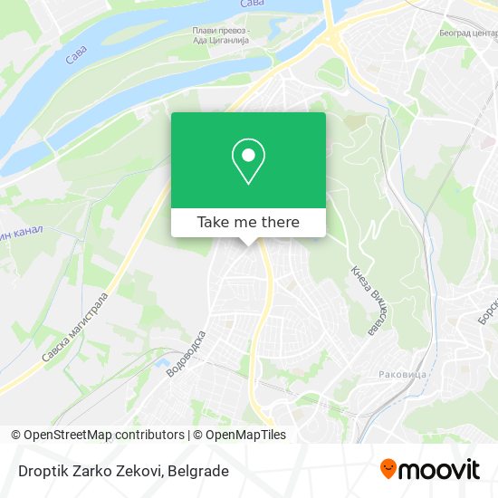 Droptik Zarko Zekovi map