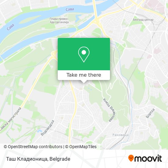 Таш Кладионица map